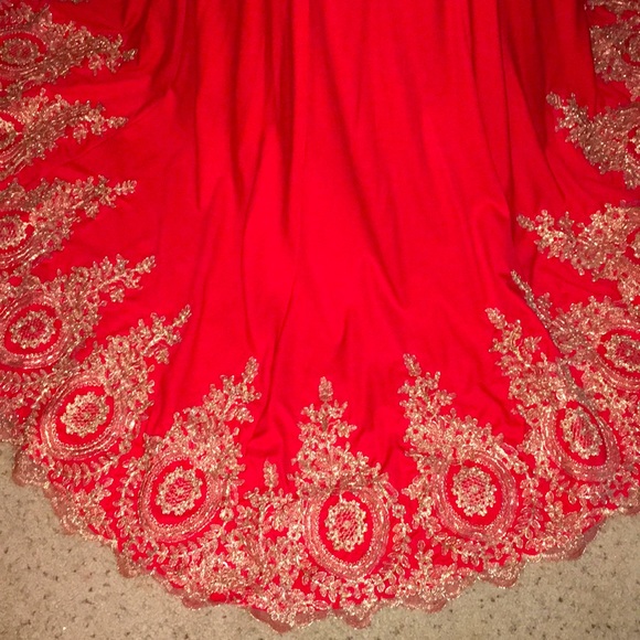 Baby online formal red Dress - Picture 5 of 11